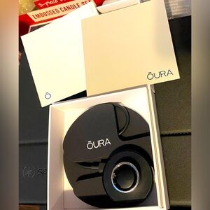 Oura Gen3 Ring Silver Size 10 - WITH CHARGER